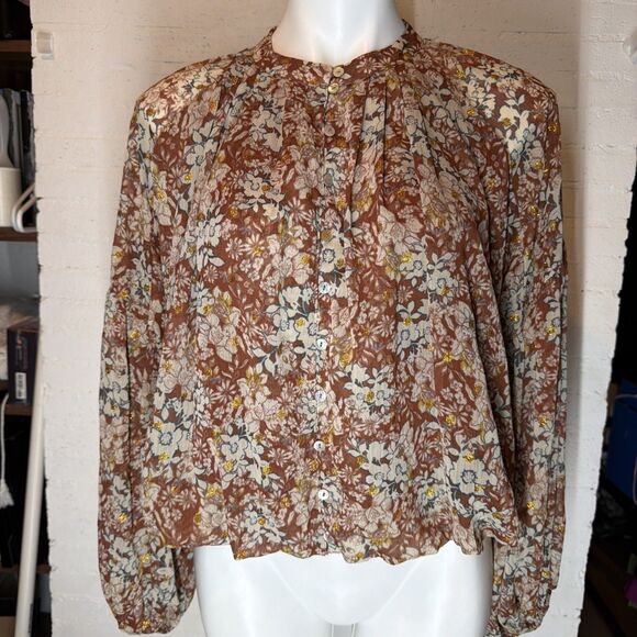 Fate Tops - Fate Floral Blouse Sm NWT Boho Gypsy Cottagecore Vintage-Vibe